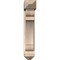 Ekena Millwork Olympic Arts and Crafts Smooth Bracket w/ Offset Brace, Douglas Fir, 7 1/2"W x 28"D x 40"H BKT0806X28X40OLY03SDF - alternate 2